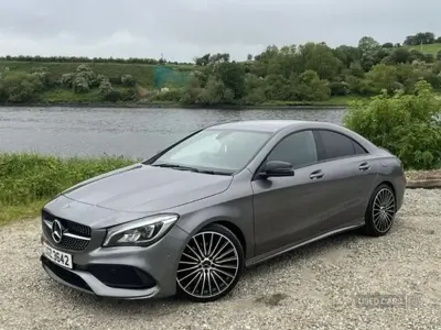 Used Mercedes CLA220 AMG line 177 HP (130 kW) 2018 Grey Sedan