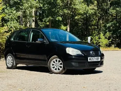 Used VW Polo SE 80 HP (58 kW) 2008 Black Hatchback