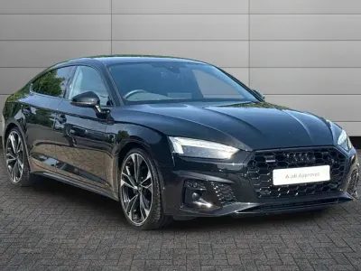 Used Audi A5 Sportback Black Edition 261 HP (191 kW) 2023 Mythos black Hatchback