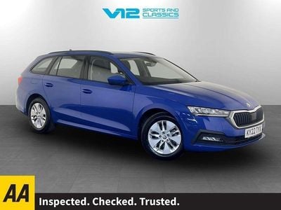 Blue Used 2022 Skoda Octavia SE Technology Estate | £13,195 (Good price)