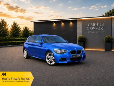 Used BMW 120 M Sport 184 HP (135 kW) 2012 Blue Hatchback
