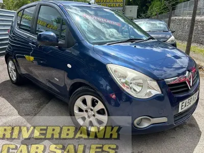 Used Vauxhall Agila Design Edition 2008 Blue MPV