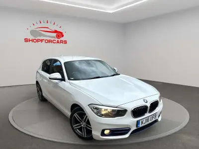 Używany BMW 118 Sport Line 2016 Biały Hatchback