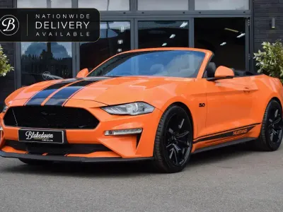 Used Ford Mustang 2020 Orange Cabriolet