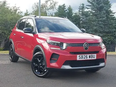 New Citroën C3 100 HP (73 kW) 2026 Premium metallic  elixir red SUV