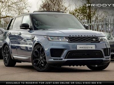Begagnad Land Rover Range Rover Sport Autobiography Dynamic 2019 Blå SUV