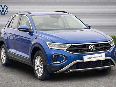 Used VW T-Roc Life 150 HP (110 kW) 2022 Blue SUV