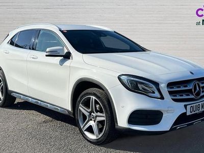 Used Mercedes GLA200 AMG Line Premium 156 HP (114 kW) 2018 White SUV