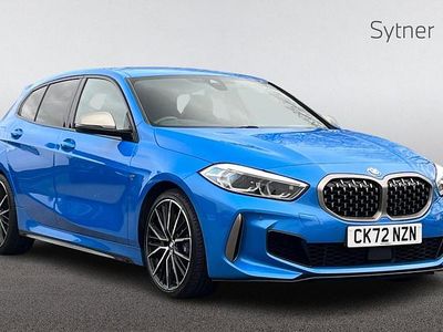 Used BMW M135 Comfort Edition 302 HP (222 kW) 2022 Blue Hatchback