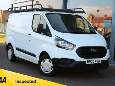 Begagnad Ford Transit Custom S 2020 Vit Van