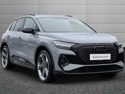 New Audi Q4 e-tron Black Edition 210 kW (286 HP) 2026 Pebble grey SUV