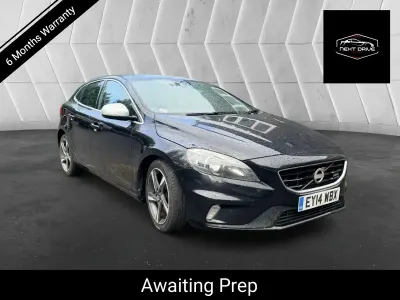 Used Volvo V40 R-Design 115 HP (84 kW) 2014 Black Hatchback