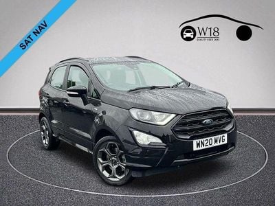 Black Used 2020 Ford Ecosport ST-Line SUV | £9,495 (Fair price)