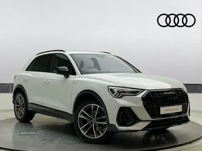 Used Audi Q3 Black Edition 150 HP (110 kW) 2022 White SUV