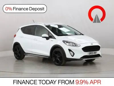 Used Ford Fiesta Active X 125 HP (91 kW) 2019 White Hatchback