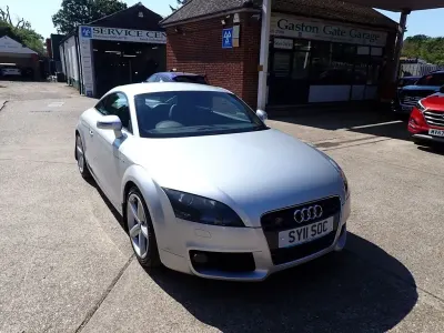 Used Audi TT S-Line 200 HP (147 kW) 2011 Silver Coupe