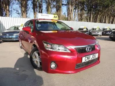 Used Lexus CT200h 2011 Red Hatchback