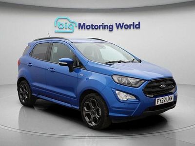 Used Ford Ecosport ST-Line 125 HP (91 kW) 2022 Blue SUV
