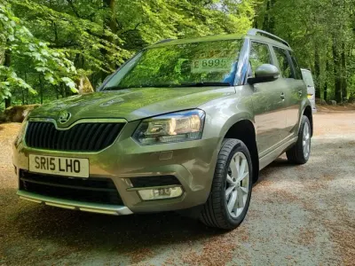 Używany Skoda Yeti SE 2015 Zielony SUV