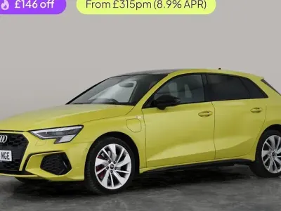 Used Audi A3 Sportback e-tron Competition 245 HP (180 kW) 2024 Yellow Hatchback