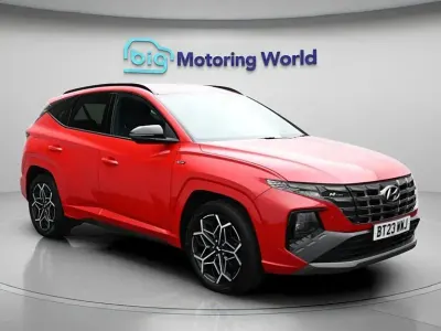 Usado Hyundai Tucson N Line 265 CV (194 kW) 2023 Rojo SUV
