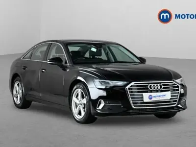 Usado Audi A6 Sport 204 CV (150 kW) 2021 Negro Berlina