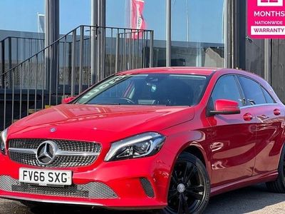 Begagnad Mercedes A200 Premium 136 HK (100 kW) 2016 Röd Halvkombi