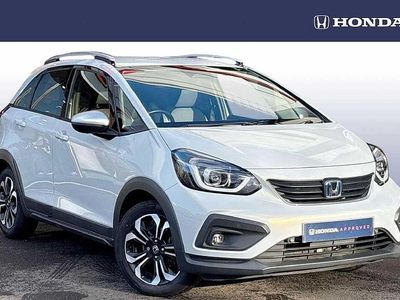 Sunlight white Used 2021 Honda Jazz Hybrid Hatchback | £17,550 (Fair price)