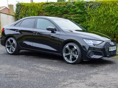Begagnad Audi A3 Sport 150 HK (110 kW) 2022 Svart Sedan