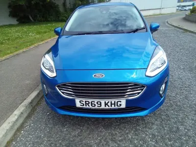 Used Ford Fiesta Titanium 2019 Blue Hatchback