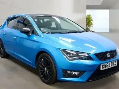 Used Seat Leon FR 150 HP (110 kW) 2015 Blue Hatchback