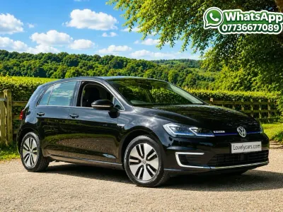 Used VW e-Golf 99 kW (135 HP) 2019 Black Hatchback