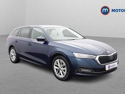 Begagnad Skoda Octavia SE L First Edition 150 HK (110 kW) 2020 Blå Kombi