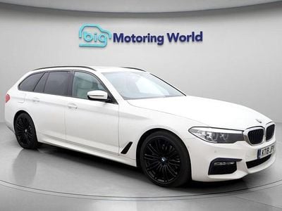 Used BMW 530 M Sport 248 HP (182 kW) 2018 White Estate