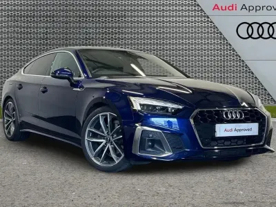 Used Audi A5 Sportback S-Line 148 HP (108 kW) 2024 Blue Hatchback