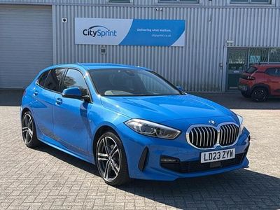 Used BMW 118 M Sport 134 HP (98 kW) 2023 Blue Hatchback