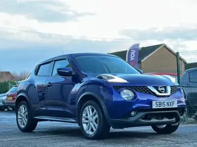 Used Nissan Juke Tekna 115 HP (84 kW) 2015 Blue SUV
