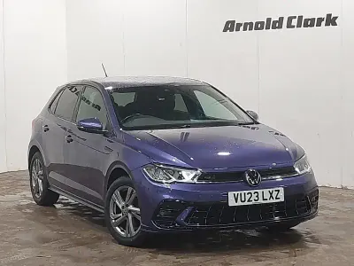 Usado VW Polo R-line 95 HP (69 kW) 2023 Roxo Citadino