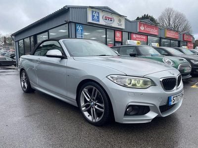 Used BMW 220 M Sport 2017 Silver Cabriolet