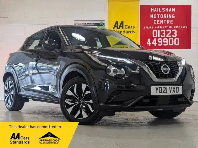 Used Nissan Juke Acenta 114 HP (83 kW) 2021 Black SUV