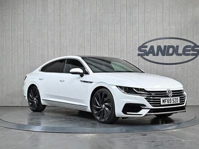 Used VW Arteon R-line 190 HP (139 kW) 2019 White Hatchback