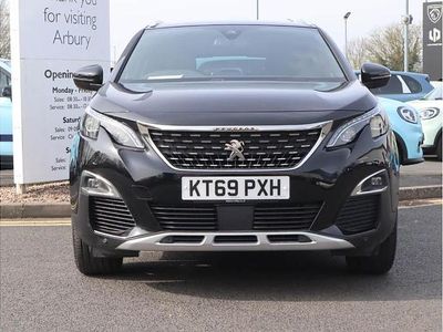 Used Peugeot 3008 GT-line 129 HP (94 kW) 2020 Black SUV