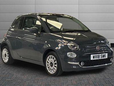 Used Fiat 500 Lounge 69 HP (50 kW) 2018 Grey Hatchback