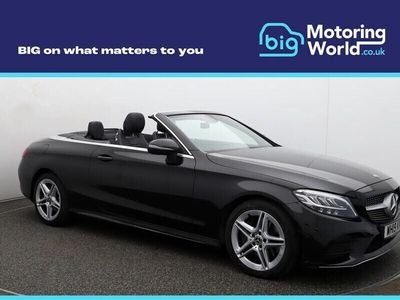 used Mercedes C300 C Class 2.0AMG Line Cabriolet 2dr Petrol G-Tronic+ Euro 6 (s/s) (258 ps) AMG body styling