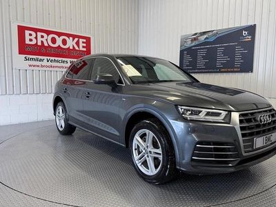 Used Audi Q5 S-Line 190 HP (139 kW) 2018 Grey SUV