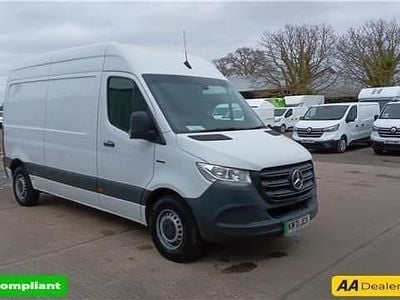 Used Mercedes E-Sprinter Progressive 85 kW (116 HP) 2021 White Van