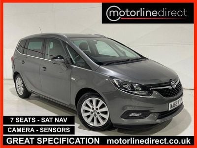 Used Vauxhall Zafira Tourer 140 HP (102 kW) 2018 Grey MPV