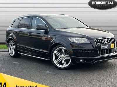 Black Used 2013 Audi Q7 S-line plus SUV | £10,950 (Fair price)