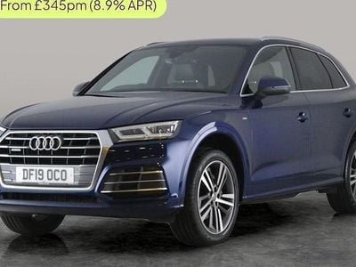 Used Audi Q5 S-Line 190 HP (139 kW) 2019 Blue SUV