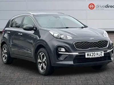 Begagnad Kia Sportage 130 HK (95 kW) 2020 Svart SUV